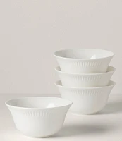 Lenox Profile White Small Bowls, Set of 4