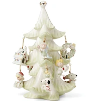 Lenox Snoopy & Friends 11-Piece Christmas Tree Ornament Set