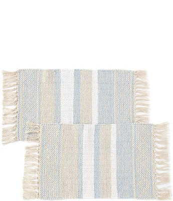 Lenox Textural Neutral Placemats, Set of 2