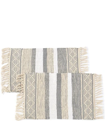 Lenox Textural Neutral Placemats, Set of 2