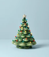 Lenox Treasured Tradition Green Lit Tree Figurine