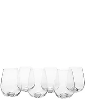 Lenox Tuscany Classics Stemless Wine Glass Set, Buy 4 Get 6