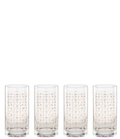 Lenox Tuscany Classics Gold Dust Highball, Set of 4