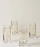 Lenox Tuscany Classics Gold Dust Highball, Set of 4
