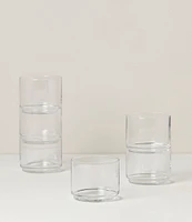 Lenox Tuscany Classics Stackable -Piece Short Glasses Set