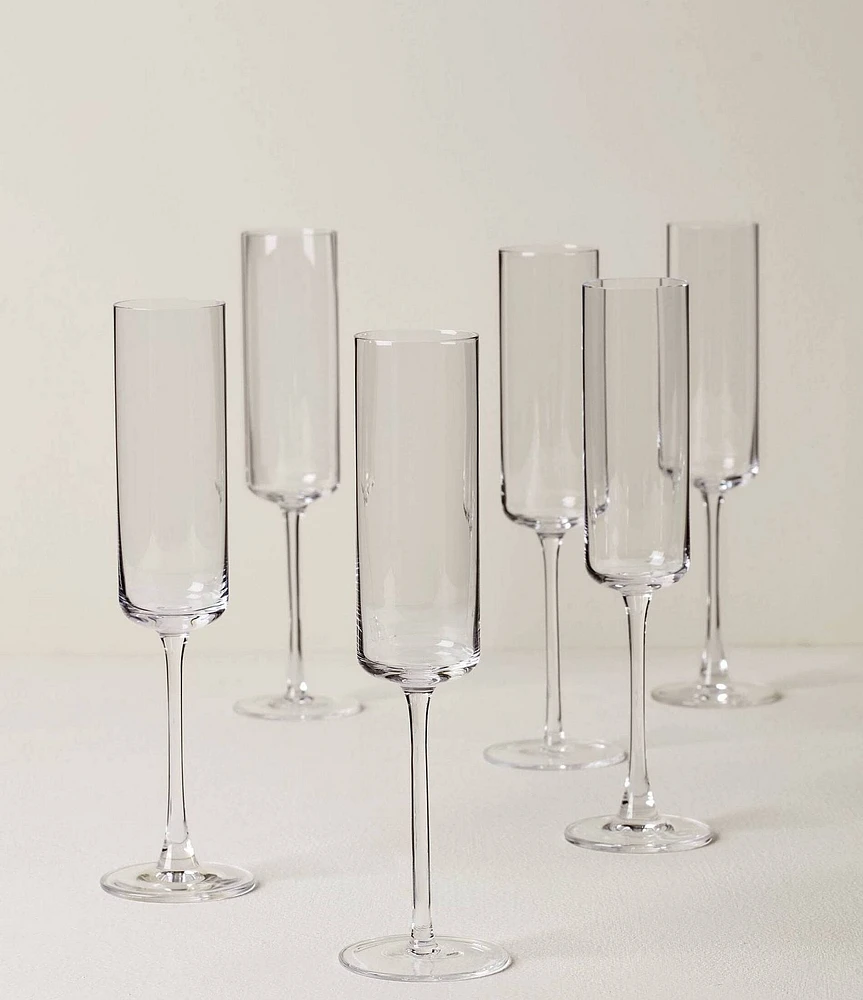 Lenox Tuscany Classics Straight Flutes, Set of 6