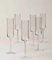 Lenox Tuscany Classics Straight Flutes, Set of 6