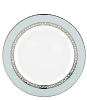 Westmore Floral Platinum Bone China Bread Plate