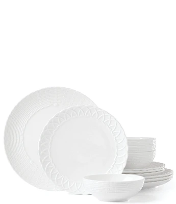 Lenox Wicker Creek 12-Piece Dinnerware Set