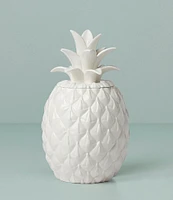 Lenox Wicker Creek Pineapple Cookie Jar