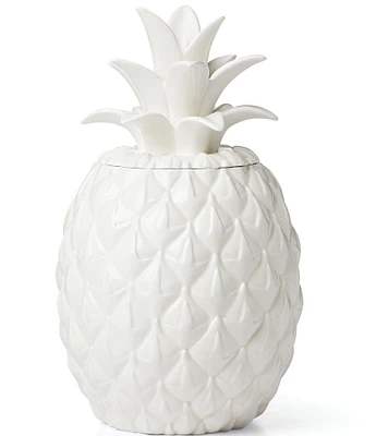 Lenox Wicker Creek Pineapple Cookie Jar