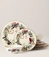 Lenox Winter Greetings 12-Piece Dinnerware Set