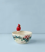 Lenox Winter Greetings Bowl with Cardinal