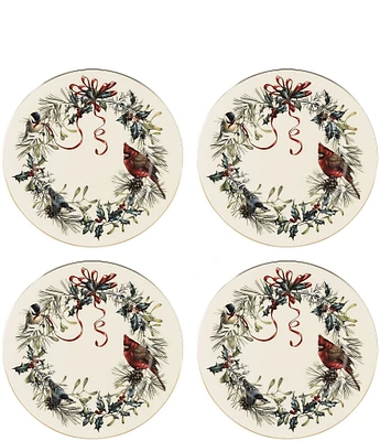 Lenox Winter Greetings Collection Dinner Plates, Set of 4