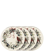 Lenox Winter Greetings Collection Dinner Plates, Set of 4