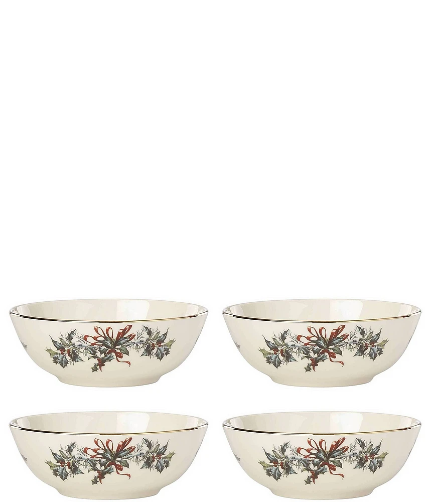 Lenox Winter Greetings Place Setting Bowls, Set of 4