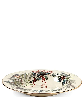 Lenox Winter Greetings Rim Pasta/Soup Bowl