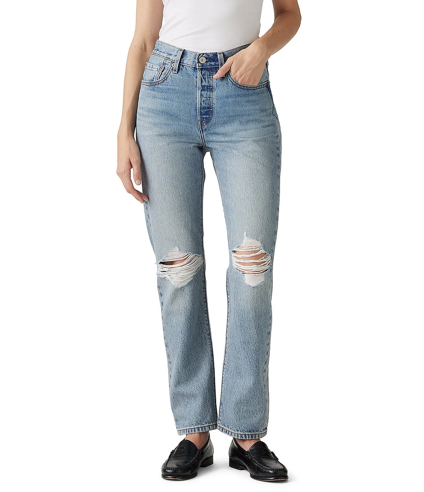 Levi's ® 501® Original Straight Leg 5 Pocket Jeans