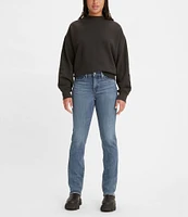 Levi's® 314 Shaping Mid Rise Straight Leg Jeans