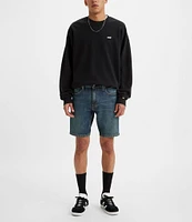 Levi's® 412 Slim Fit 9#double; Inseam Denim Shorts