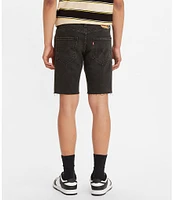 Levi's® 412 Slim Fit 9#double; Inseam Raw Hem Denim Shorts