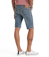 Levi's® 412 Slim Fit 9#double; Inseam Mid Rise Denim Shorts