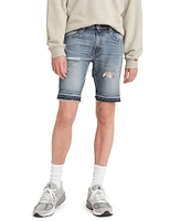 Levi's® 412 Slim Fit 9#double; Inseam Denim Shorts
