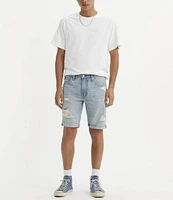 Levi's® 412 Slim Fit 9#double; Inseam Shorts