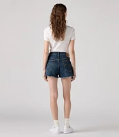 Levi's® 501 High Rise Frayed Hem Denim Shorts