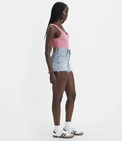 Levi's® 501 High Rise Frayed Hem Cut Off Shorts