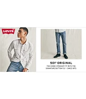 Levi's® 501® Original Classic Fit Rigid Jeans