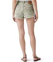 Levi's® 501® Original High Rise Frayed Hem Denim Shorts
