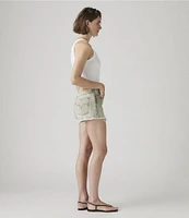 Levi's® 501® Original High Rise Frayed Hem Denim Shorts