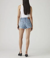 Levi's® 501® Original High Rise Frayed Hem Denim Shorts