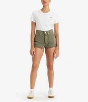 Levi's® 501 Original High Rise Frayed Hem Shorts