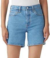 Levi's® 501® Original High Rise Mid Thigh Denim Shorts