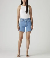 Levi's® 501® Original High Rise Mid Thigh Denim Shorts