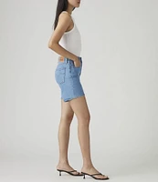 Levi's® 501® Original High Rise Mid Thigh Denim Shorts