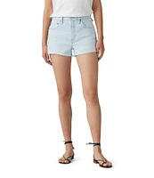 Levi's® 501® Original High Rise Stretch Frayed Hem Denim Shorts