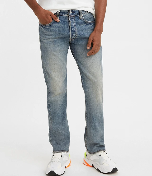 Stretch Jeans Jeans Levis Uomo Strappati Jeans Slim Fit Foto Di