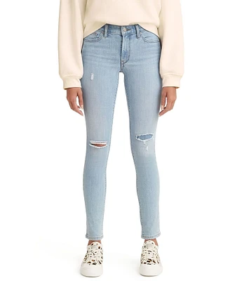 Levi's® 711 High Rise Distressed Skinny Jeans