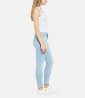 Levi's® 711 Mid Rise Light Wash Skinny Jeans