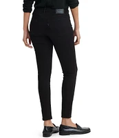 Levi's® 711 Mid Rise Black Skinny Jeans