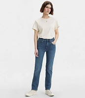 Levi's® High Rise Straight Jeans