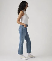 Levi's® 725 High Rise Mid Wash Kick Bootcut Ankle Jeans
