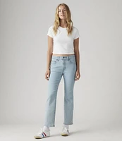 Levi's® 725 High Rise Light Wash Kick Bootcut Ankle Jeans
