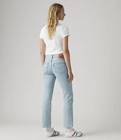 Levi's® 725 High Rise Light Wash Kick Bootcut Ankle Jeans