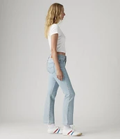 Levi's® 725 High Rise Light Wash Kick Bootcut Ankle Jeans