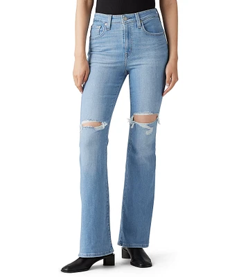 Levi's® 726 High Rise Destructed Knee Flare Jeans