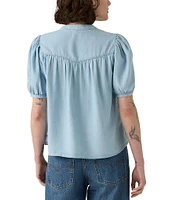Levi's® Amelie Poplin Short Sleeves Blouse